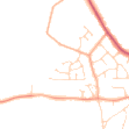 Daytime road noise heatmap for CO7 8FR