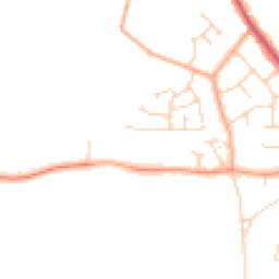 Daytime road noise heatmap for CO7 8FZ