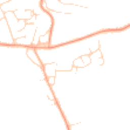 Daytime road noise heatmap for CO7 8GA