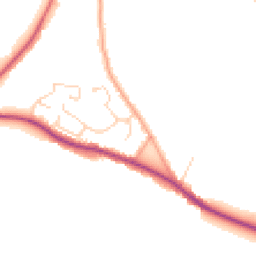 Daytime road noise heatmap for CO7 8HW