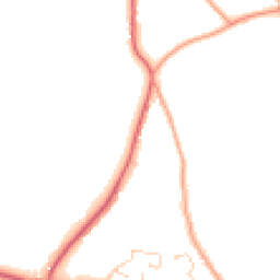 Daytime road noise heatmap for CO7 8HY