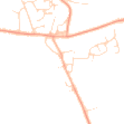 Daytime road noise heatmap for CO7 8LA