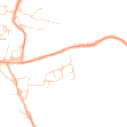 Daytime road noise heatmap for CO7 8LN