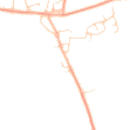 Daytime road noise heatmap for CO7 8LW