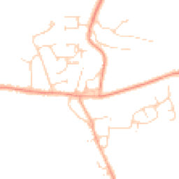 Daytime road noise heatmap for CO7 8PJ