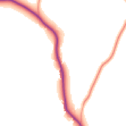 Daytime road noise heatmap for CO7 8RJ