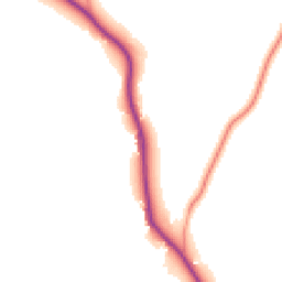 Daytime road noise heatmap for CO7 8RQ