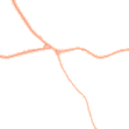 Daytime road noise heatmap for CO7 8SQ