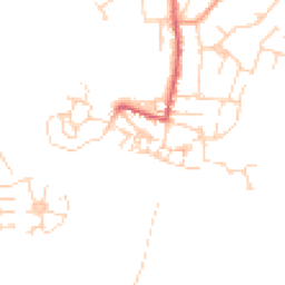 Daytime road noise heatmap for CO7 9DF