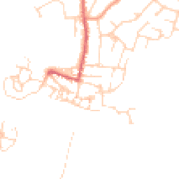 Daytime road noise heatmap for CO7 9DL