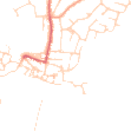 Daytime road noise heatmap for CO7 9DP