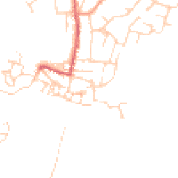 Daytime road noise heatmap for CO7 9DS