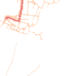 Daytime road noise heatmap for CO7 9FG