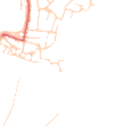Daytime road noise heatmap for CO7 9FJ