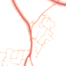 Daytime road noise heatmap for CO7 9HS