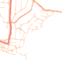Daytime road noise heatmap for CO7 9NT