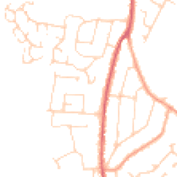 Daytime road noise heatmap for CO7 9PG