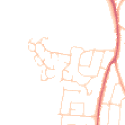 Daytime road noise heatmap for CO7 9PY