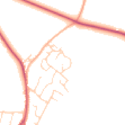 Daytime road noise heatmap for CO7 9SD