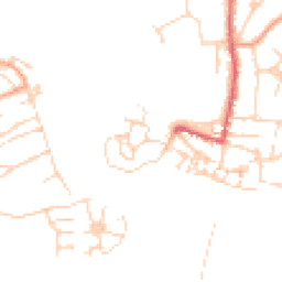 Daytime road noise heatmap for CO7 9SZ