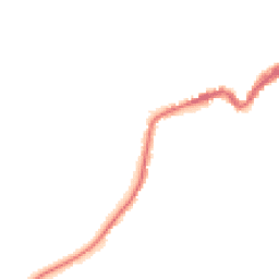 Night-time road noise heatmap for CO9 1AB