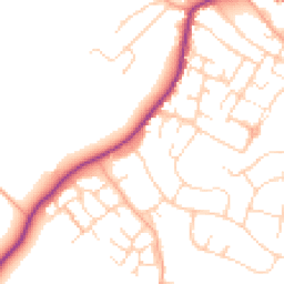 Daytime road noise heatmap for CO9 1AG