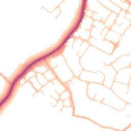 Daytime road noise heatmap for CO9 1AH