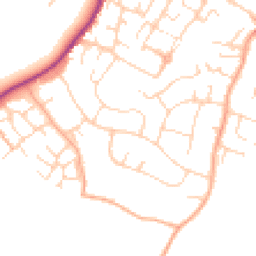 Daytime road noise heatmap for CO9 1AL