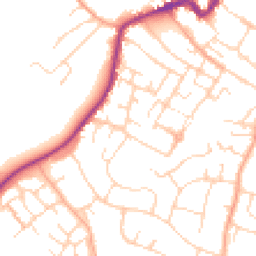 Daytime road noise heatmap for CO9 1AT