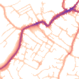 Daytime road noise heatmap for CO9 1DD