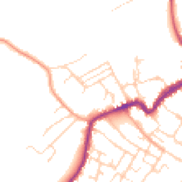 Daytime road noise heatmap for CO9 1FG