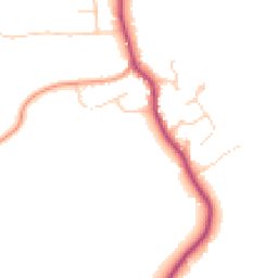 Daytime road noise heatmap for CO9 1GW