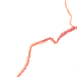 Night-time road noise heatmap for CO9 1LF