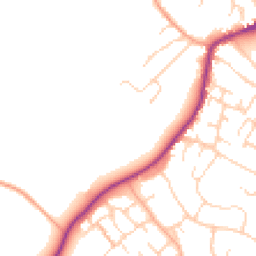 Daytime road noise heatmap for CO9 1LR