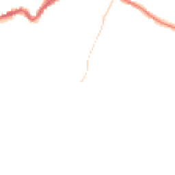 Night-time road noise heatmap for CO9 1NX