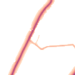 Daytime road noise heatmap for CO9 1PT