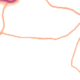 Daytime road noise heatmap for CO9 1RR