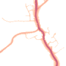 Daytime road noise heatmap for CO9 1TL