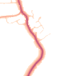 Daytime road noise heatmap for CO9 1TU