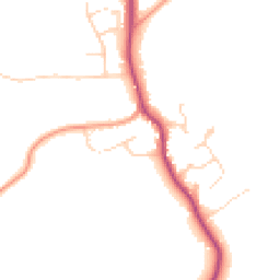 Daytime road noise heatmap for CO9 1UA
