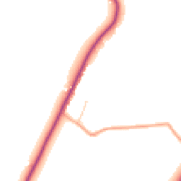 Daytime road noise heatmap for CO9 1UU