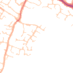 Daytime road noise heatmap for CO9 1YE