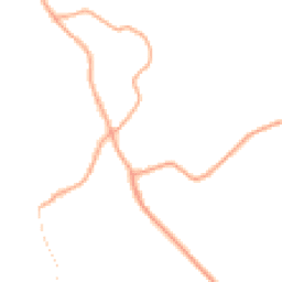 Daytime road noise heatmap for CO9 2GW