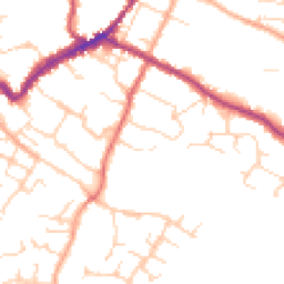 Daytime road noise heatmap for CO9 2JS