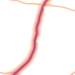 Daytime road noise heatmap for CO9 2RS