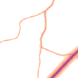 Daytime road noise heatmap for CO9 2RT