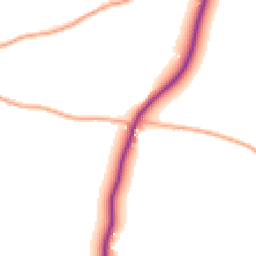 Daytime road noise heatmap for CO9 2RZ