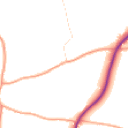 Daytime road noise heatmap for CO9 2SH