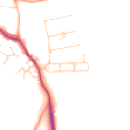 Daytime road noise heatmap for CO9 2SU