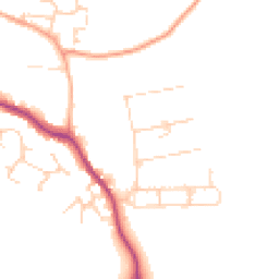 Daytime road noise heatmap for CO9 2SX